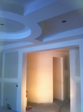this is a drywall project i completed in spruce grove alberta. it has round walls with a nice round bulkhead in the dining room.